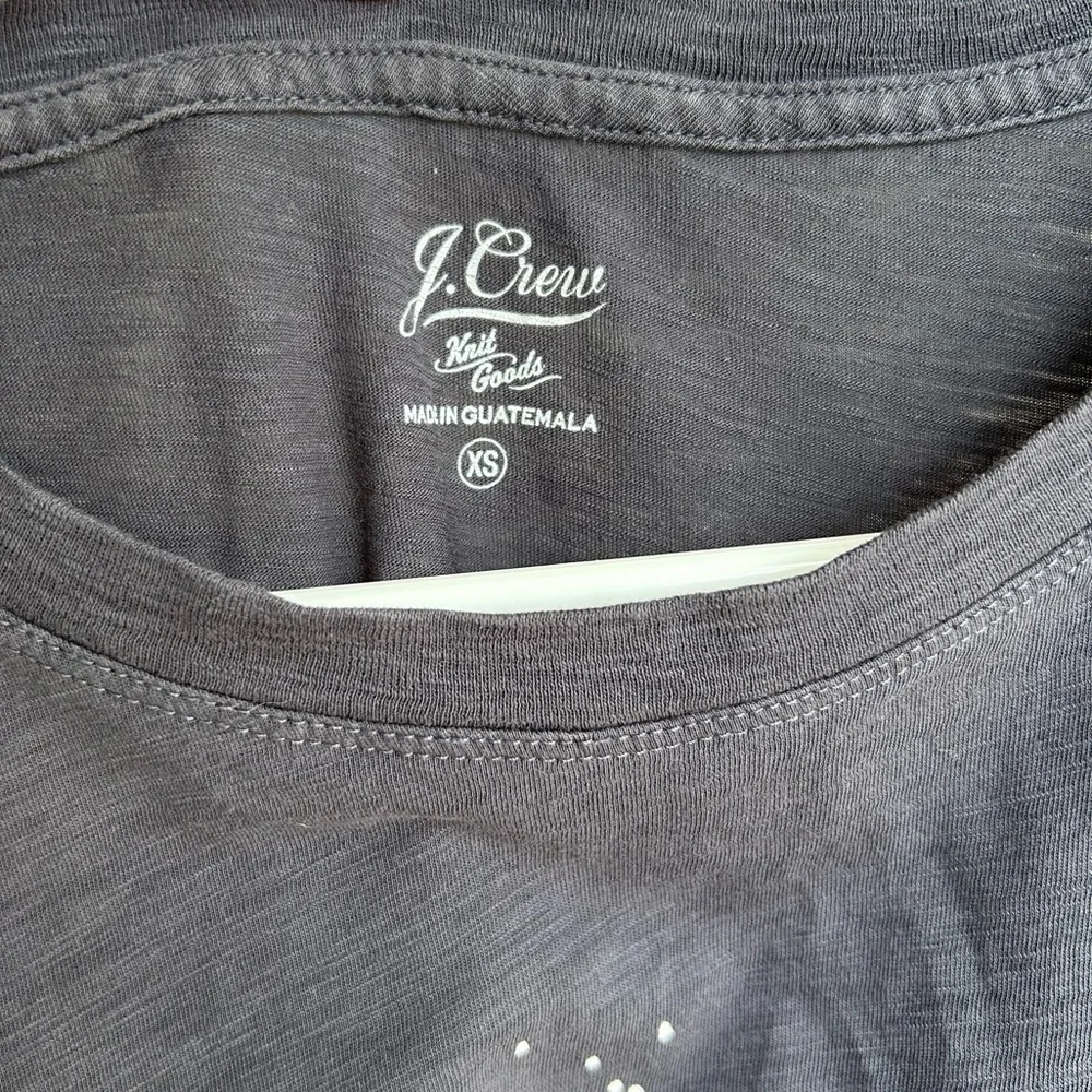 J. Crew Tee with Champagne Glasses